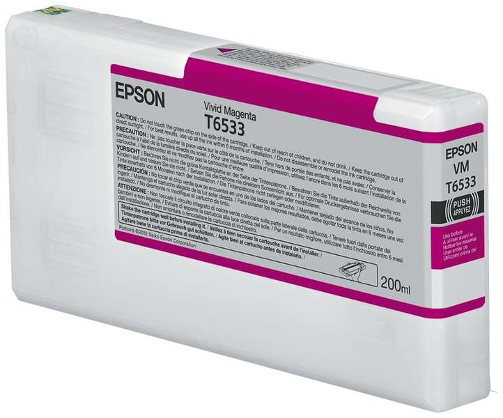 CARTUCHO ORIGINAL Epson T6533 Magenta Cartucho de Tinta Original - C13T653300