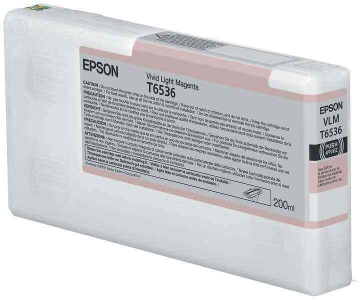 CARTUCHO ORIGINAL Epson T6536 Magenta Light Cartucho de Tinta Original - C13T653600
