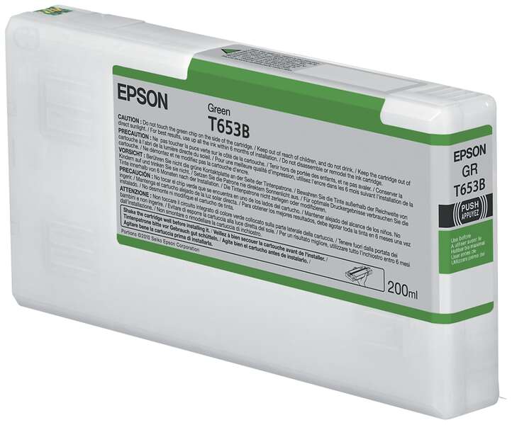 CARTUCHO ORIGINAL Epson T653B Verde Cartucho de Tinta Original - C13T653B00