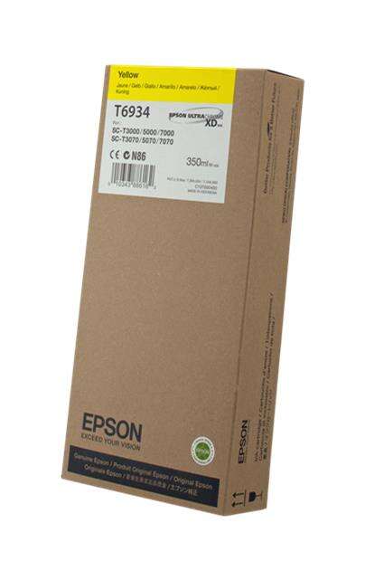 CARTUCHO ORIGINAL Epson T6934 Amarillo Cartucho de Tinta Original - C13T693400