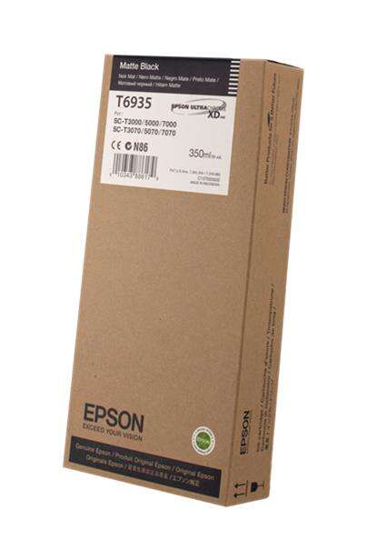 CARTUCHO ORIGINAL Epson T6935 Negro Mate Cartucho de Tinta Original - C13T693500