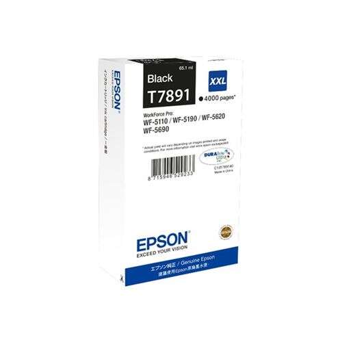 CARTUCHO ORIGINAL Epson T7891 Negro Cartucho de Tinta Original - C13T789140