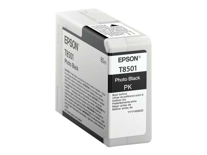 CARTUCHO ORIGINAL Epson T8501 Negro Photo Cartucho de Tinta Original - C13T850100