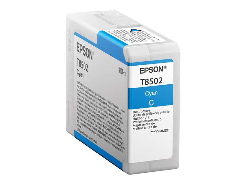 CARTUCHO ORIGINAL Epson T8502 Cyan Cartucho de Tinta Original - C13T850200
