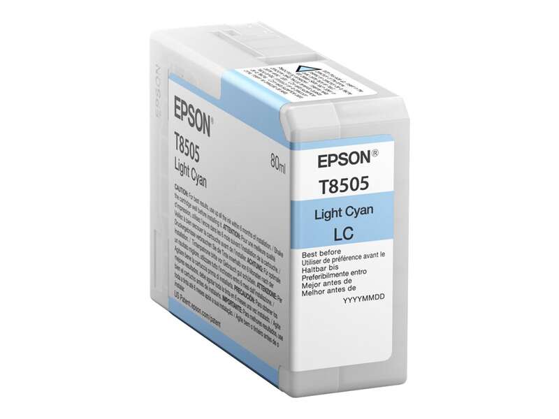 CARTUCHO ORIGINAL Epson T8505 Cyan Light Cartucho de Tinta Original - C13T850500