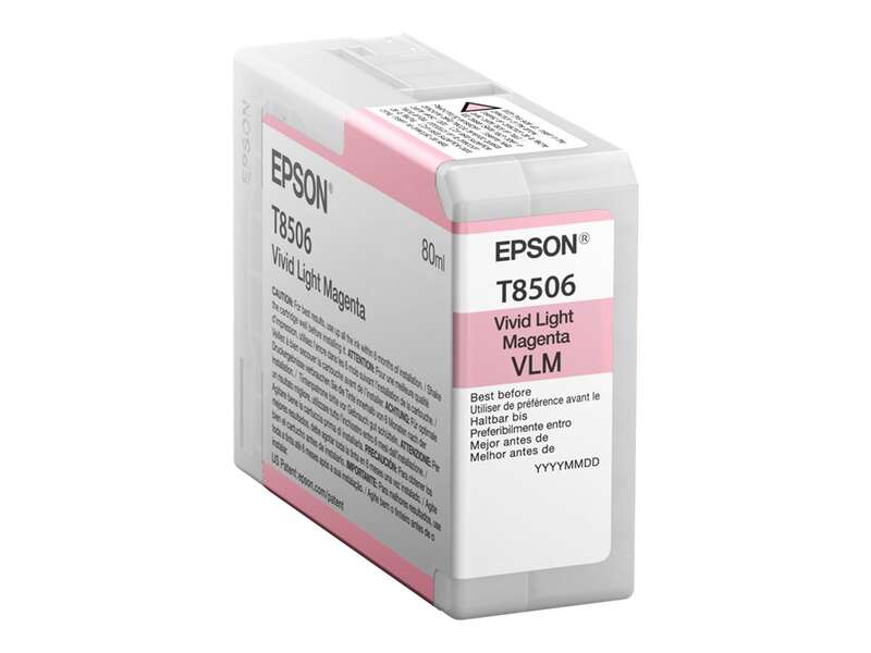 CARTUCHO ORIGINAL Epson T8506 Magenta Light Cartucho de Tinta Original - C13T850600