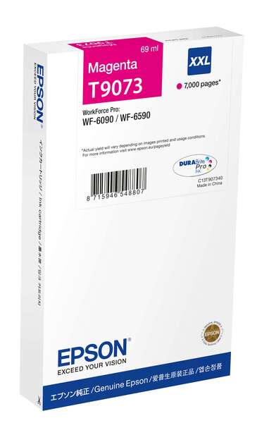 CARTUCHO ORIGINAL Epson T9073 Magenta Cartucho de Tinta Original - C13T907340