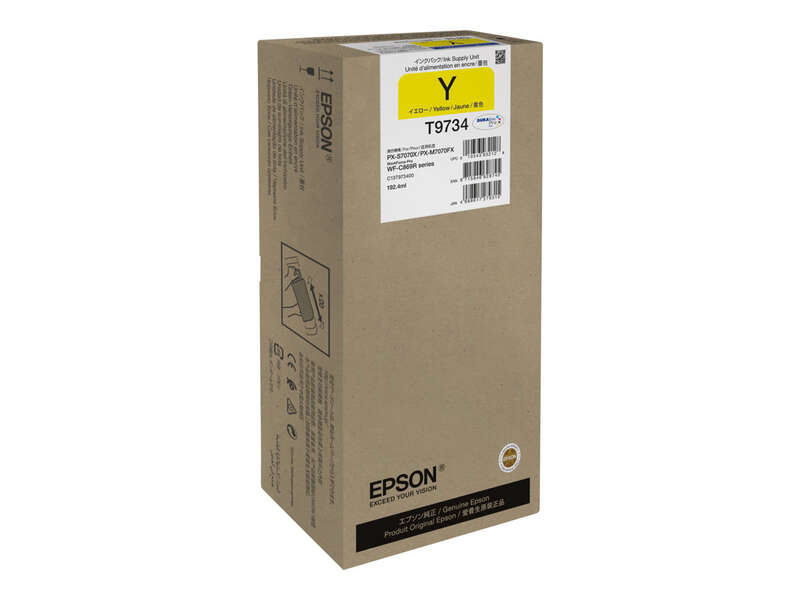 CARTUCHO ORIGINAL Epson T9734 Amarillo Cartucho de Tinta Original - C13T973400
