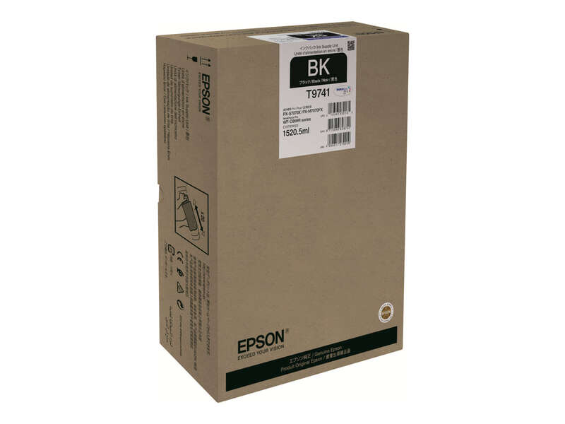 CARTUCHO ORIGINAL Epson T9741 Negro Cartucho de Tinta Original - C13T974100