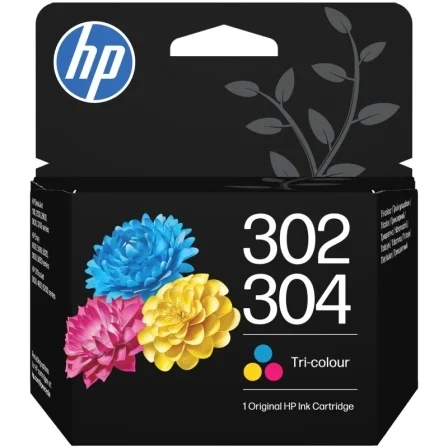CARTUCHO ORIGINAL HP 302/304 Cartucho de Tinta Color Original - B7RT6AE/F6U65AE/N9K05AE