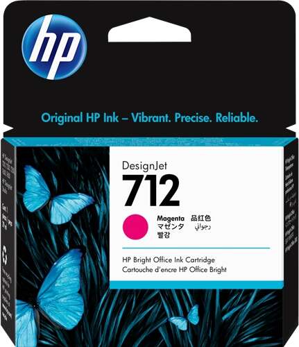 CARTUCHO ORIGINAL HP 712 Magenta Cartucho de Tinta Original - 3ED68A