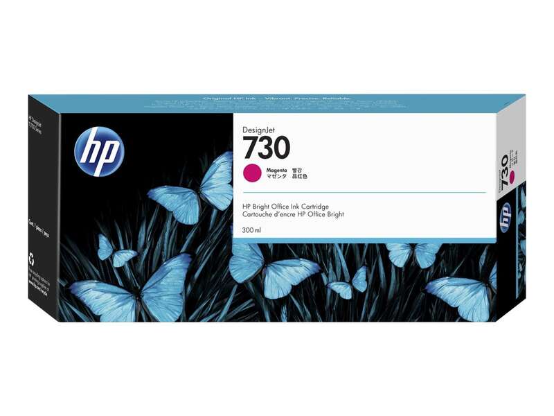 CARTUCHO ORIGINAL HP 730 Magenta Cartucho de Tinta Original - P2V69A