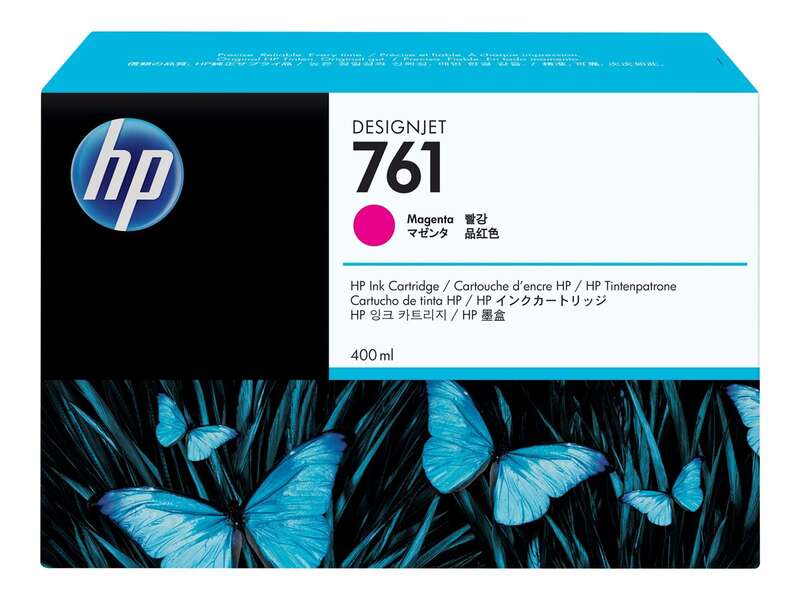 CARTUCHO ORIGINAL HP 761 Magenta Cartucho de Tinta Original - CM993A