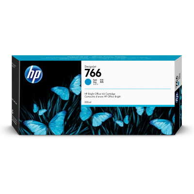 CARTUCHO ORIGINAL HP 766 Cyan Cartucho de Tinta Original - P2V89A