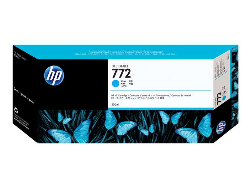 CARTUCHO ORIGINAL HP 772 Cyan Cartucho de Tinta Original - CN636A