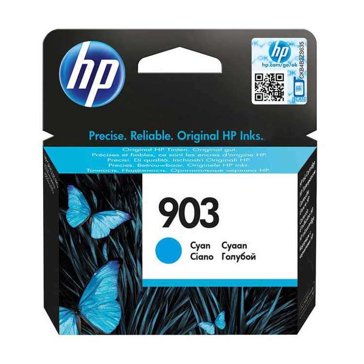 CARTUCHO ORIGINAL HP 903 Cyan Cartucho de Tinta Original - T6L87AE