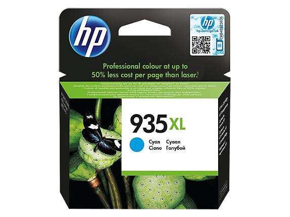 CARTUCHO ORIGINAL HP 935XL Cyan Cartucho de Tinta Original - C2P24AE