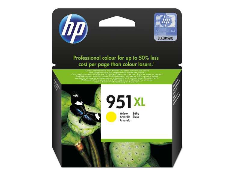 CARTUCHO ORIGINAL HP 951XL Amarillo Cartucho de Tinta Original - CN048AE