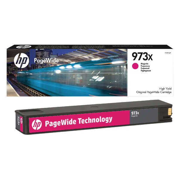 CARTUCHO ORIGINAL HP 973X Magenta Cartucho de Tinta Original - F6T82AE
