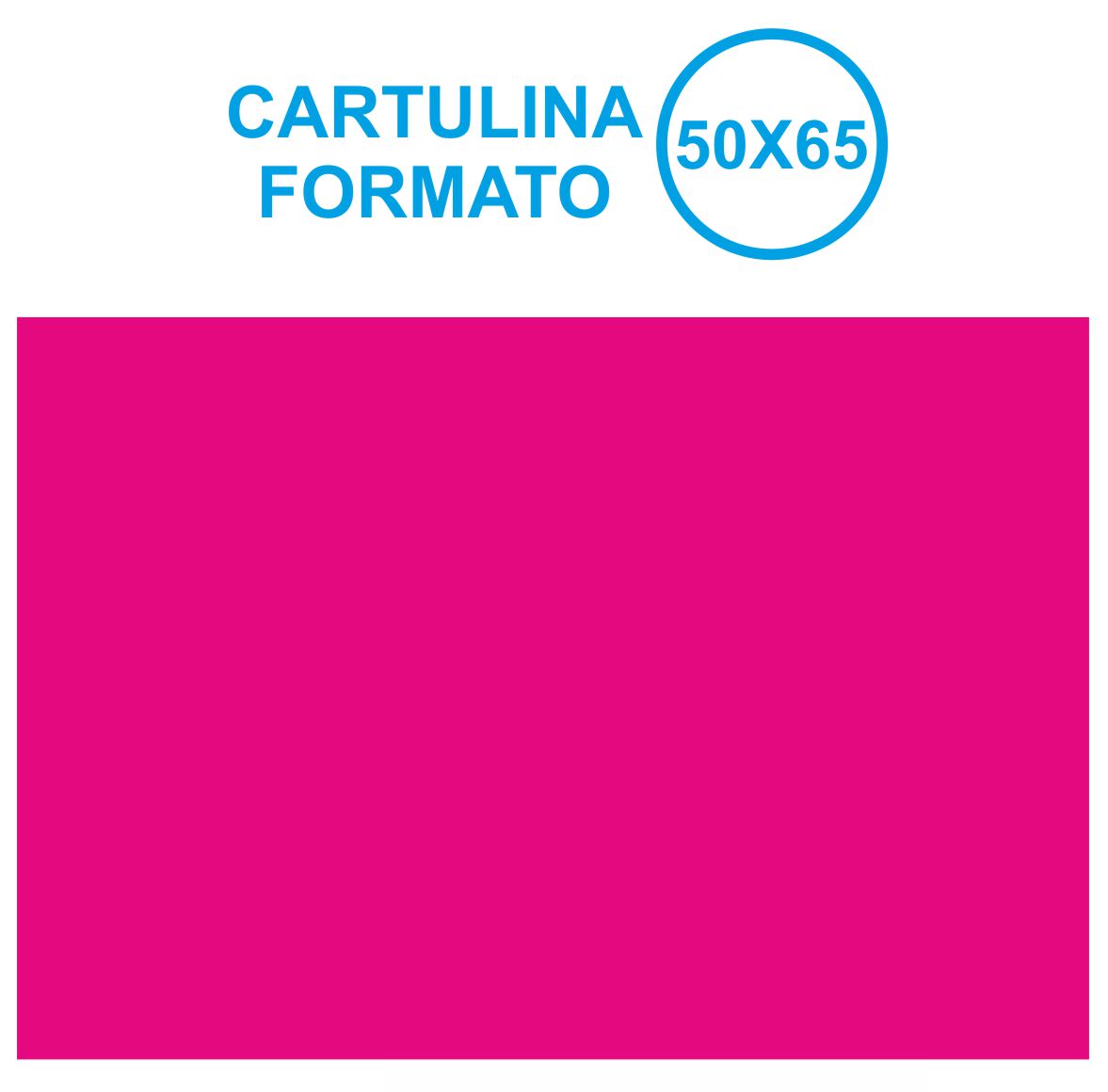 CARTULINA 50X65 FUCSIA