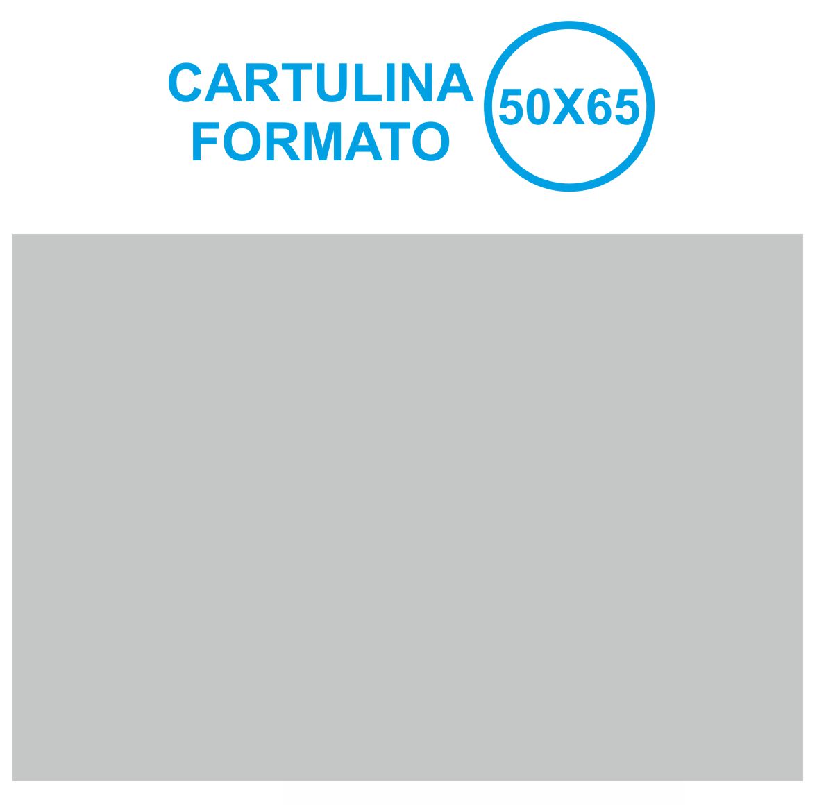 CARTULINA 50X65 GRIS