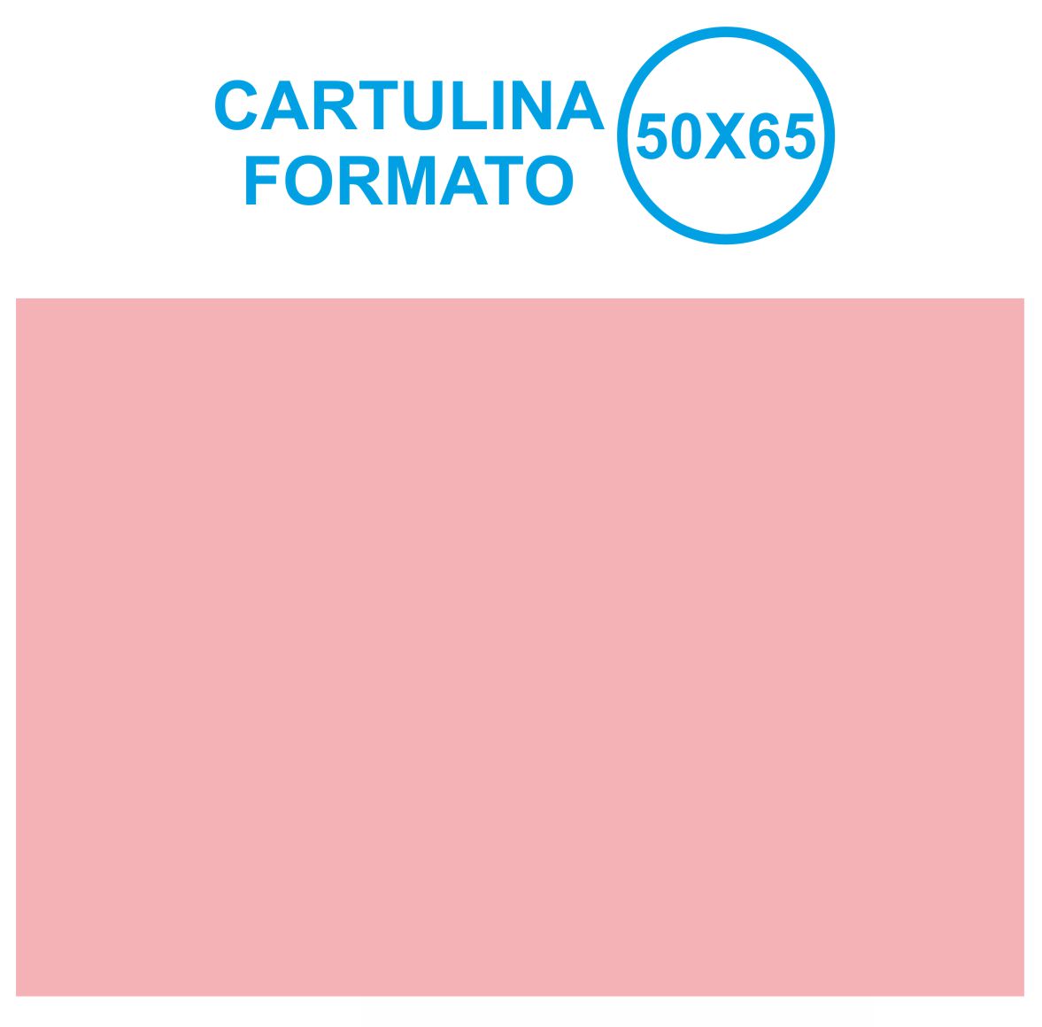 CARTULINA 50X65 ROSA