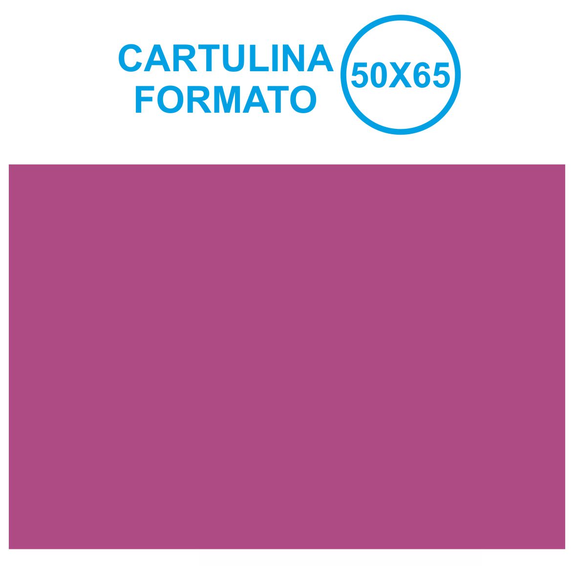 CARTULINA 50X65 VIOLETA