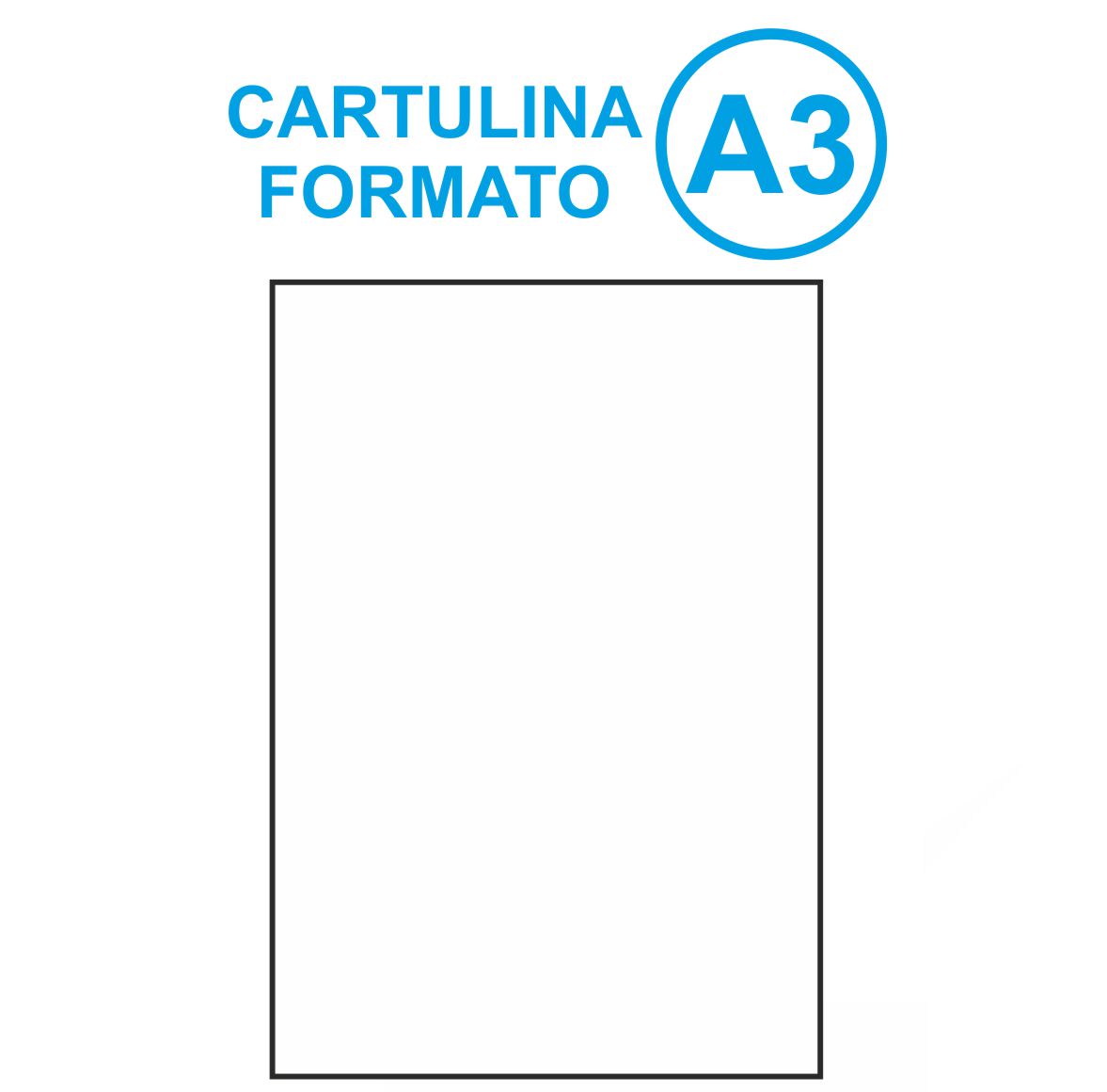 CARTULINA A3 BLANCO