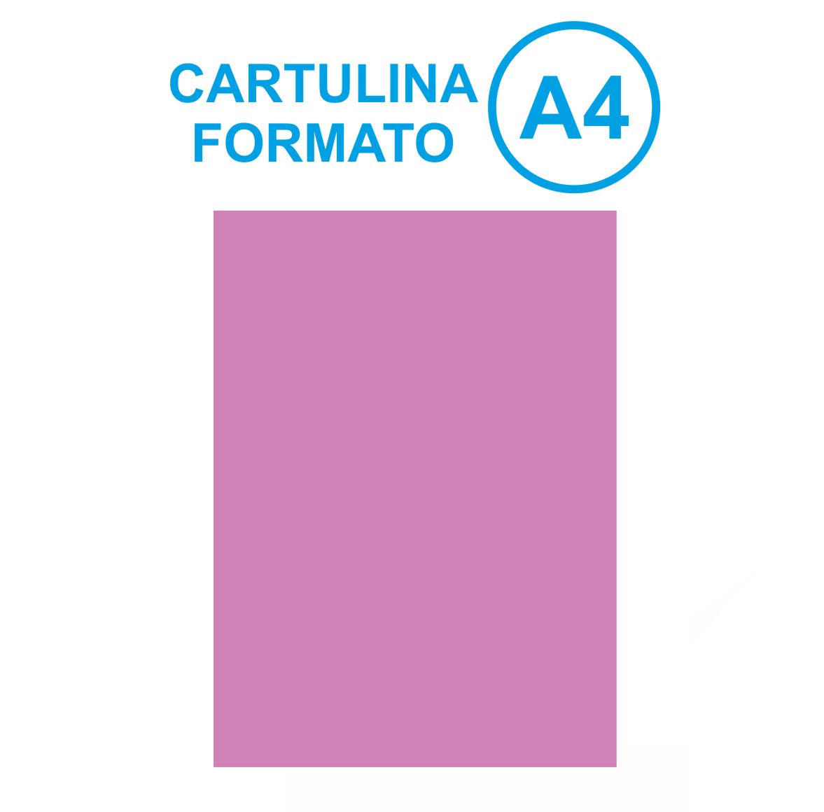 CARTULINA IRIS A4 LILA