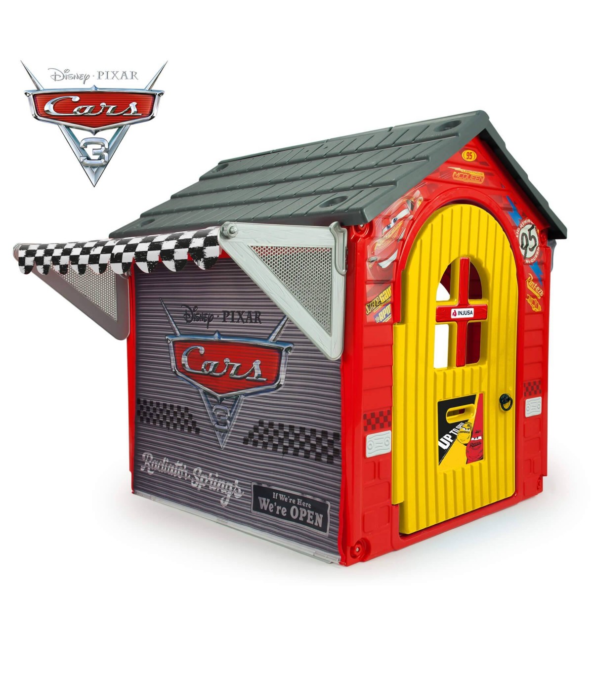 CASA DE JUGUETE RAYO MCQUEEN DE CARS DE 148X116X152CM REF: 20365