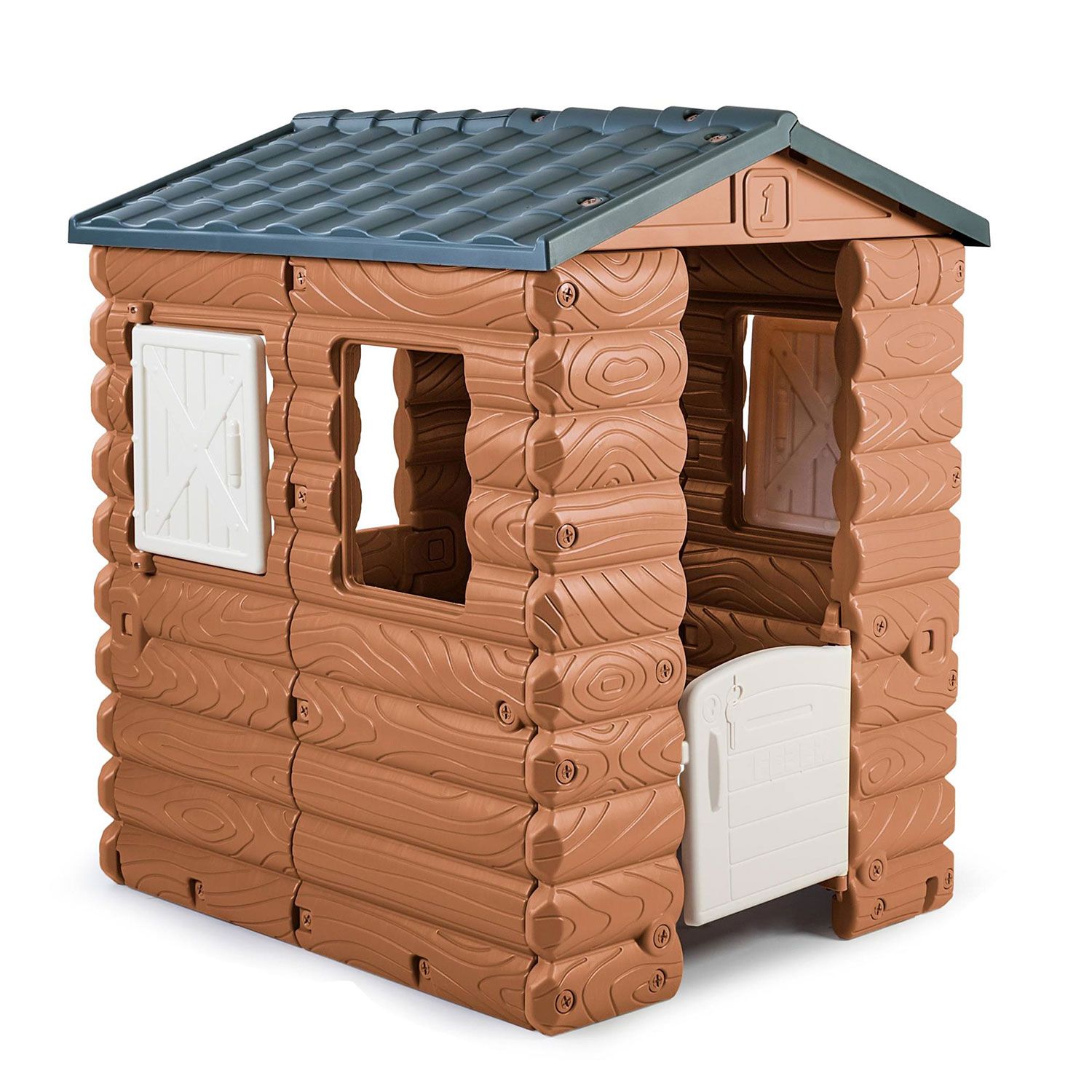CASA JUEGOS PALOS MADERA CAMPING COTTAGE FEBER DE 1 A 8 AÑOS