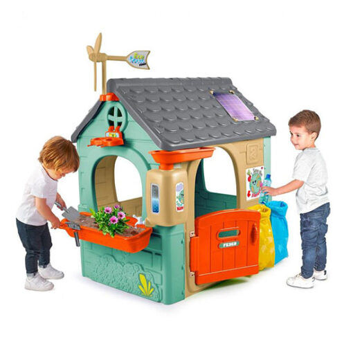 CASA JUGUETE ECO HOUSE DE 128X94X150CM DE 2 A 5 AÑOS
