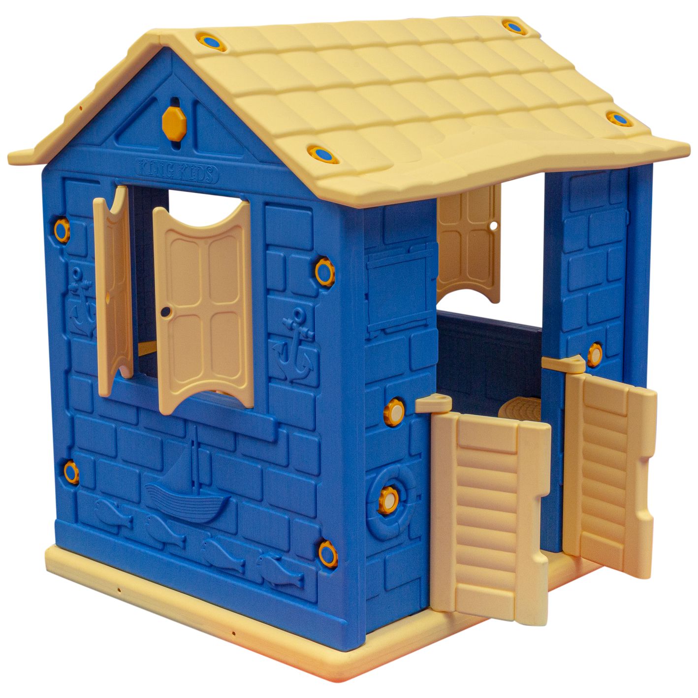 CASITA PUERTAS DOBLES 90X106X120 CM REF 914
