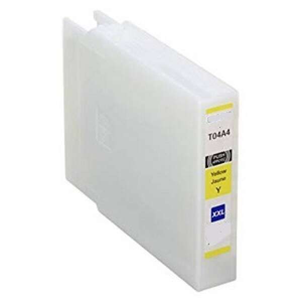 CCARTUCHO COMPATIBLE Epson T04B4 Amarillo Cartucho de Tinta Pigmentada Generico - Reemplaza C13T04B440/C13T04B44N/C13T04C440/C13T04C44N