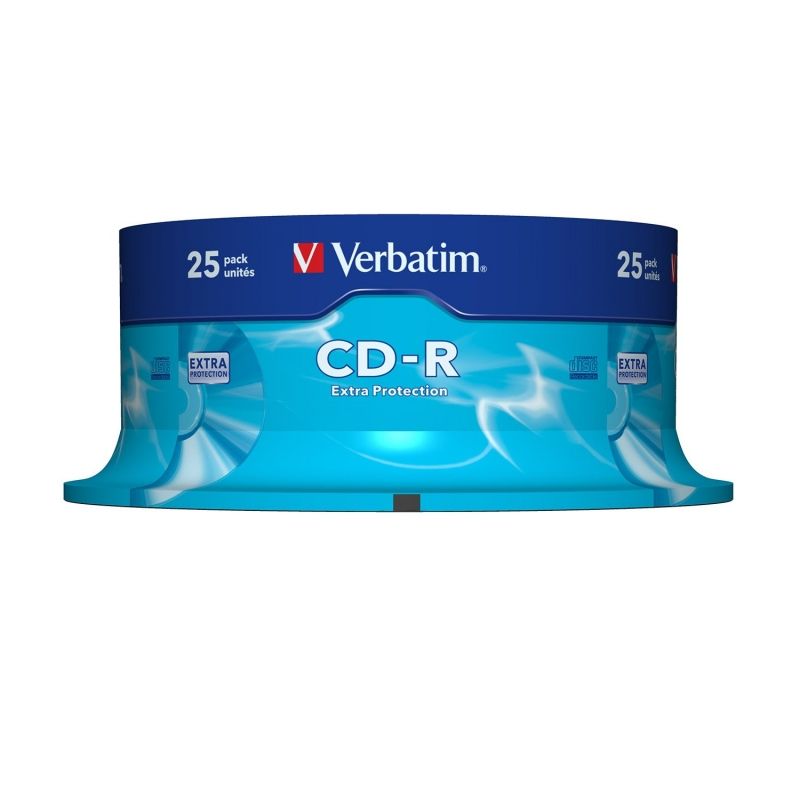 CD-R VERBATIM BOBINA 25 UNIDADES