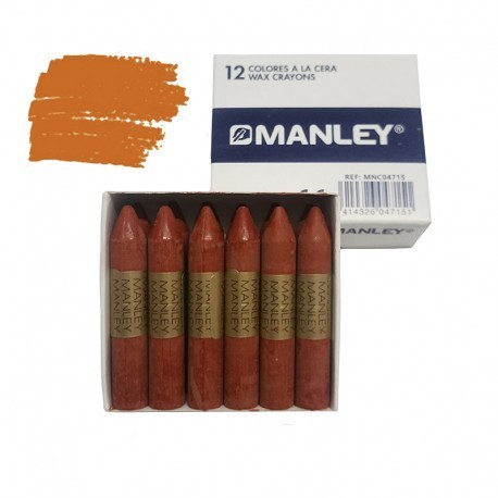CERAS MANLEY UNICOLOR MARRON 12 UDS. 28