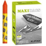CERAS MAXIDACS UNICOLOR CAJA 12 CERAS COLOR NARANJA REF: DX060106
