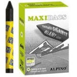 CERAS MAXIDACS UNICOLOR CAJA 12 CERAS COLOR NEGRO REF: DX060136