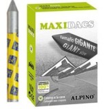 CERAS MAXIDACS UNICOLOR CAJA 12 CERAS COLOR PLATA REF: DX060137
