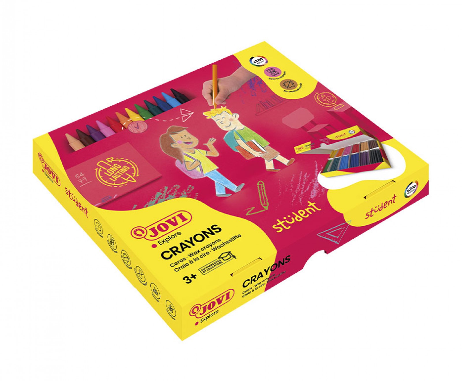 CERAS PLASTICOLOR JOVI PACK ECONOMICO 300 UNIDADES REF. 929