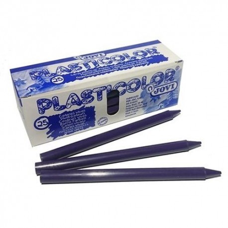 CERAS PLASTICOLOR VIOLETA CAJA 25 UNIDADES   925-23