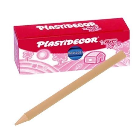 CERAS ***PLASTIDECOR*** CAJA UNICOLOR DE 25 UNIDADES CARNE REF: 8169751