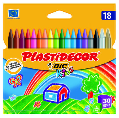 CERAS PLASTIDECOR ESTUCHE ****18  COLORES**** REF: 8757712