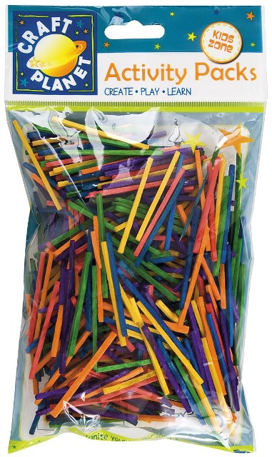 CERILLAS MADERA COLORES SURTIDOS 50G (500uds aprox.) KREA REF. CPT 6681112