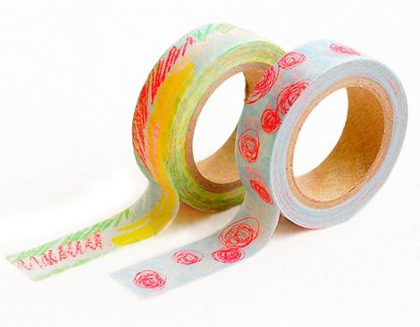 CINTA ADHESIVA ARROZ PACKAGING COLOR CHILDLIKE ***PACK 2 CINTAS*** REF. DMT2S26