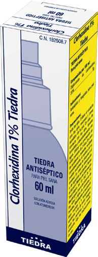 CLORHEXIADINA EN SPRAY 60ML CRISTALMINA REF: TIEDRA SPRAY 60ML