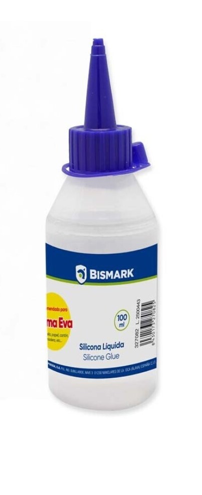 COLA DE SILICONA LIQUIDA 100 ML SECADO AL AIRE BISMARK
