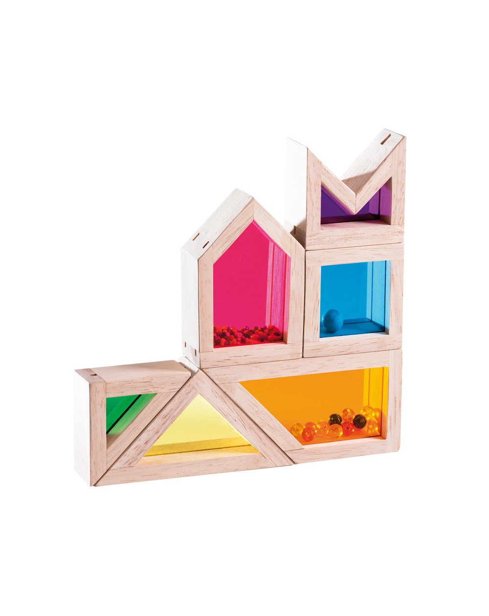 COLOR SOUND BLOCK BLOQUES DE COLORES FORMAS ANDREUS TOYS REF: WW-2524