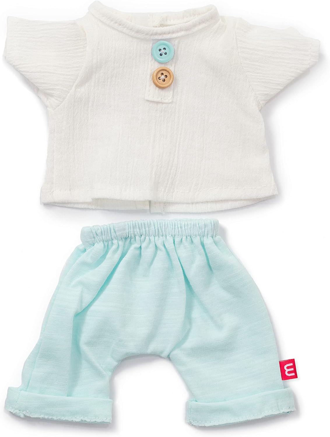 CONJUNTO CAMISETA PANTALON PARA MUÑECO 38CM MINILAND