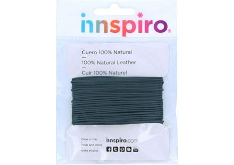 CORDON CUERO COLOR AZUL MARINO DE 1.5MM DE GROSOR POR 5 METROS REF: 230710